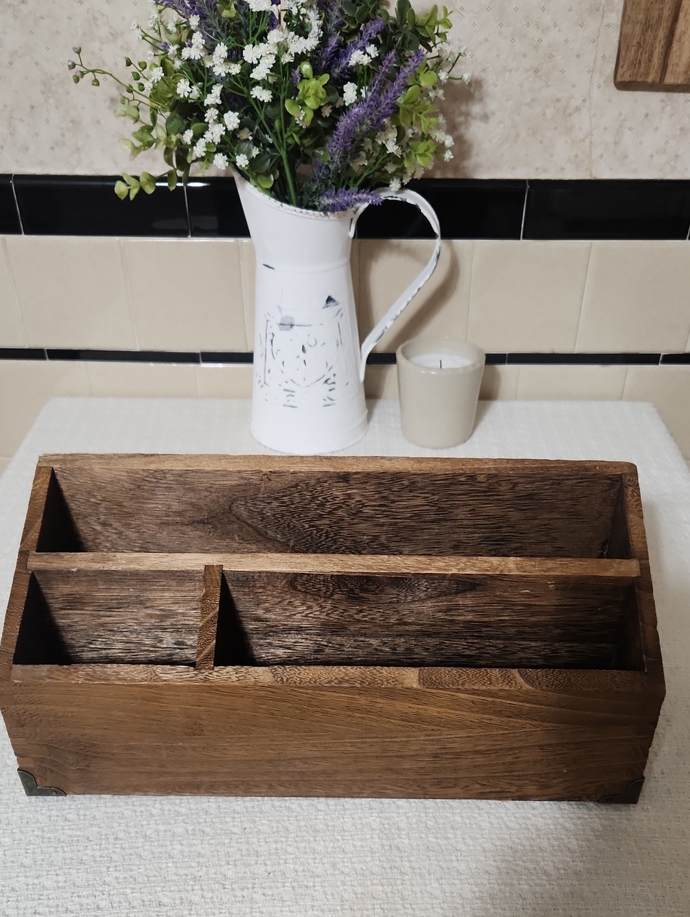 Threshold Wooden Desk Organizer